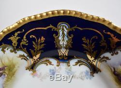 12 Limoges Hand painted Game Plates