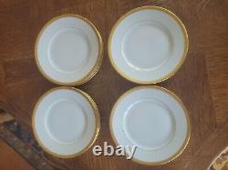 12 WmGuerin & Co Limoges France for Gimble Brothers 6 1/4 Gilt B&B plates