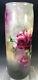 15.5belleek Antiques Hand Painted Roses Vase