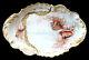 1890's Lanternier Antique Limoges Porcelain Seashell Hand Painted 18.5 Platter