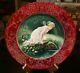 1898 Hand Painted Signed Limoges Cfh France Plate Fairy Woman's Portrait. 10