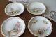 (4) Antique Haviland Limoges Handpainted Seashells Gold Trim Salad Plates Set 3