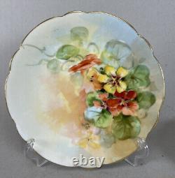 5 D & C Limoges Hand Painted Punted Plates 6