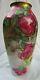 Antique Hand Painted Cabbage Roses Pl Limoges France Signed Tappenbeck 13.5
