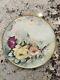 Antique Hand Painted Limoges 11 Rose Plate Signed By A. M. Adams