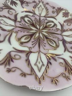 Antique Haviland Limoges Hand Painted Cabinet Plates Art Nouveau France #7