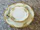 Antique Haviland Plates, Limoges, Hand Painted Yellow Roses, 1891-1934, 4 Plates