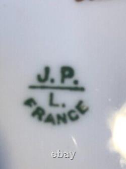 Antique JPL Jean Pouyat Limoges France Handpainted Bowl 1908 Signed