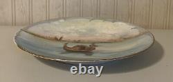 Antique Jean Pouyat Limoges Hand Painted Gondola In Venice Lagoon Luncheon Plate