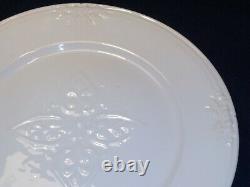 Antique Jean Pouyet Limoges France Relief Plate Early Rare