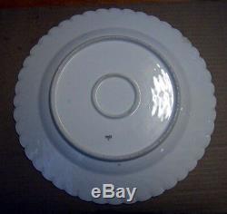 Antique LIMOGES France Hand Painted Charger Platter Plate J A Innes 1903
