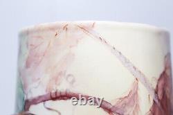 Antique LIMOGES France JEAN POUYAT JPL Hand Painted Floral Porcelain Tankard