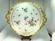 Antique Large Round Limoges France Hand Painted Porcelain Centerpiece Tray