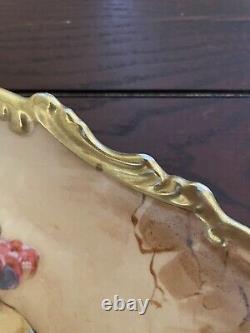 Antique Limoges Coronet Hand Painted Cavalier Plate 10 Artist Le Pic Signed