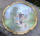 Antique Limoges Hand Painted Mulville Plate Lrl France