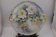 Antique Limoges Hand Painted Roses Tray, Plaque Charger. Wow