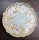 Antique Limoges Plate Dish Tray Ak Cd Hand Painted Gold Gild Klingenberg Vf Rare