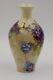Antique Limoges Violet Hand Painted Vase
