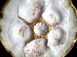 Antique Oyster Plate French Appealing