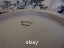 Antique Pickard Limoges Hand Painted Signed Plate Gold Trim 1895-98