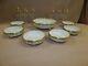 Antique T&v Limoges Hand Painted Round Footed China Bowls
