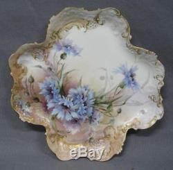 Beautiful Antique CH Field Haviland Limoges CFH / GDM Hand Painted Tray/Platter