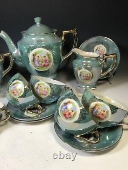 Beautiful Hand Painted Tea set