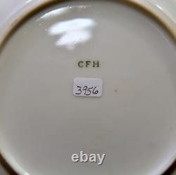 CFH Haviland Cup & Saucer Butterfly Handle Hops & Spider Web 1868-1881 Limoges