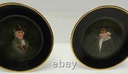 Extraordinary 39 Piece Hand Painted Limoges Declaration of Indepence Portraits