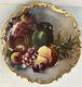 Flambeau Gold Limoges Hand Painted Artist Signed 13 Charger Plate