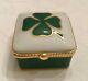 Four Leaf Clover Hand-painted Box Le Tallec For Tiffany & Co