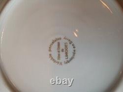 French vintage Limoges plates and server