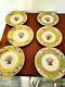 Gorgeous Limoges Hand Painted Plates Artist Signed Roses Gold
