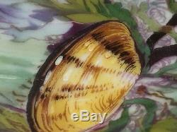 H&Co. L France Haviland Limoges Sea Life Fish Crab Shell Handpainted 9.5 Plate