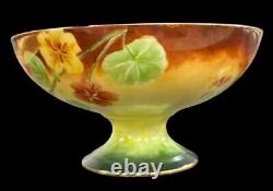 Hand Painted Limoges France Fruit Centerpiece Bowl