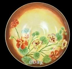 Hand Painted Limoges France Fruit Centerpiece Bowl