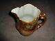Hand Painted French Limoge Pitchers Grapes Vines Kilwinning Lodge Fgam Gold Hand