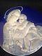 Hand Painted Limoges Pate Sur Pate French Plaque Porcelain Madonna Of The Chair