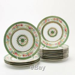 Hand painted plates limoges Charles Ahrenfeldt Antique France