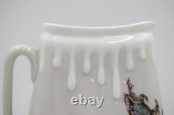 Haviland Limoges Aesthetic Pitcher Hand Painted with Different Undersea Creature