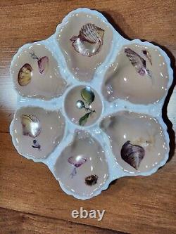 Haviland Limoges Davis Collamore & Co. New York Oyster Plate