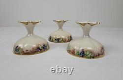 Haviland Limoges France Hand Painted Grapes 3 PUNCH CUPS- Set of 3