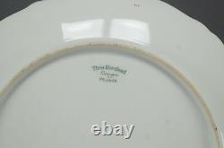 Haviland Limoges Hand Painted Signed HF Benners Lady Portrait 8 1/2 Inch Plate