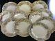 J. P. L. Limoges Set Of 11 Dessert Plates Hand Painted And Signed C. P. Smith