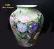 Jean Pouyat Limoges(j. P. L.) France, Hand Painted-signed & Dated Vase-1904