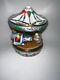 Limoges Made In France & Hand Painted Carousel Collectible Box