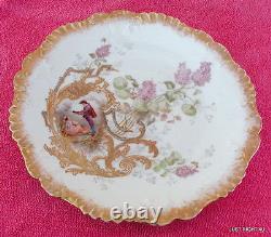 Laviolette Limoges 8 1/2 PLATE Hand Painted Exc imported by LS&S