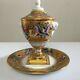 Le Tallec Urn And Plate Porclain Hand Painted France Birds Butterflies