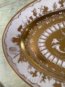 Le Tallec for Tiffany & Co AMAZING Hand Painted Limoges LARGE PLATTER 19.5 inch