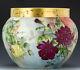 Limoges Antiques Hand Painted Roses Jardiniere Ferner Vase